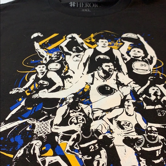 GOLDEN STATE WARRIORS NBA Legendary Players 3xl - Picture 5 of 5